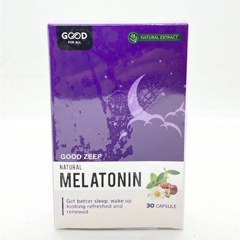 Good zeep (natural melatonin 30 capsule