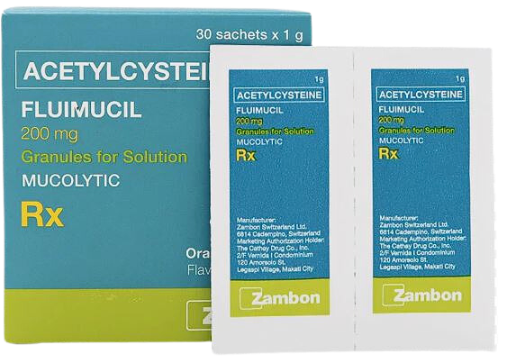 FLUIMUCIL A 200MG 1 ซอง