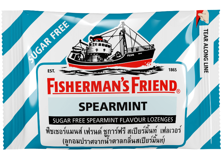 FISHERMAN's Spearmint (สเปียร์มิ้น) 1 ห่อ