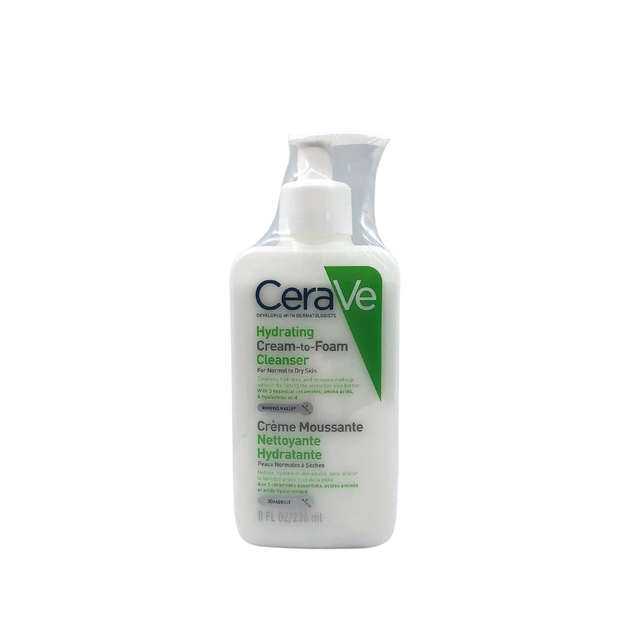 Cerave Hydrating Cream Foam Cleanser 236 ml.