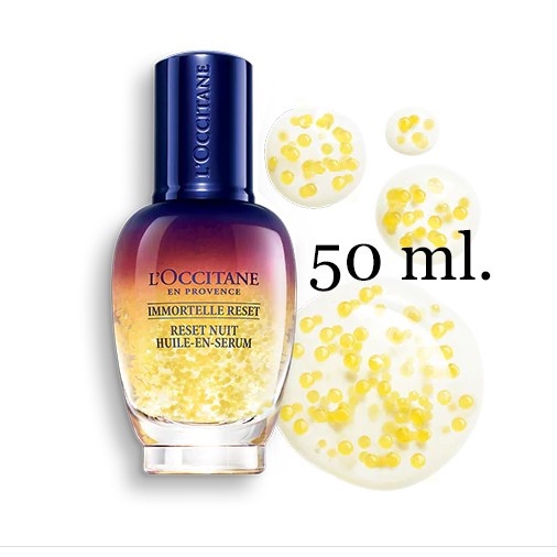 L'Occitane Immortelle Overnight Reset Oil-In-Serum 50 ml.