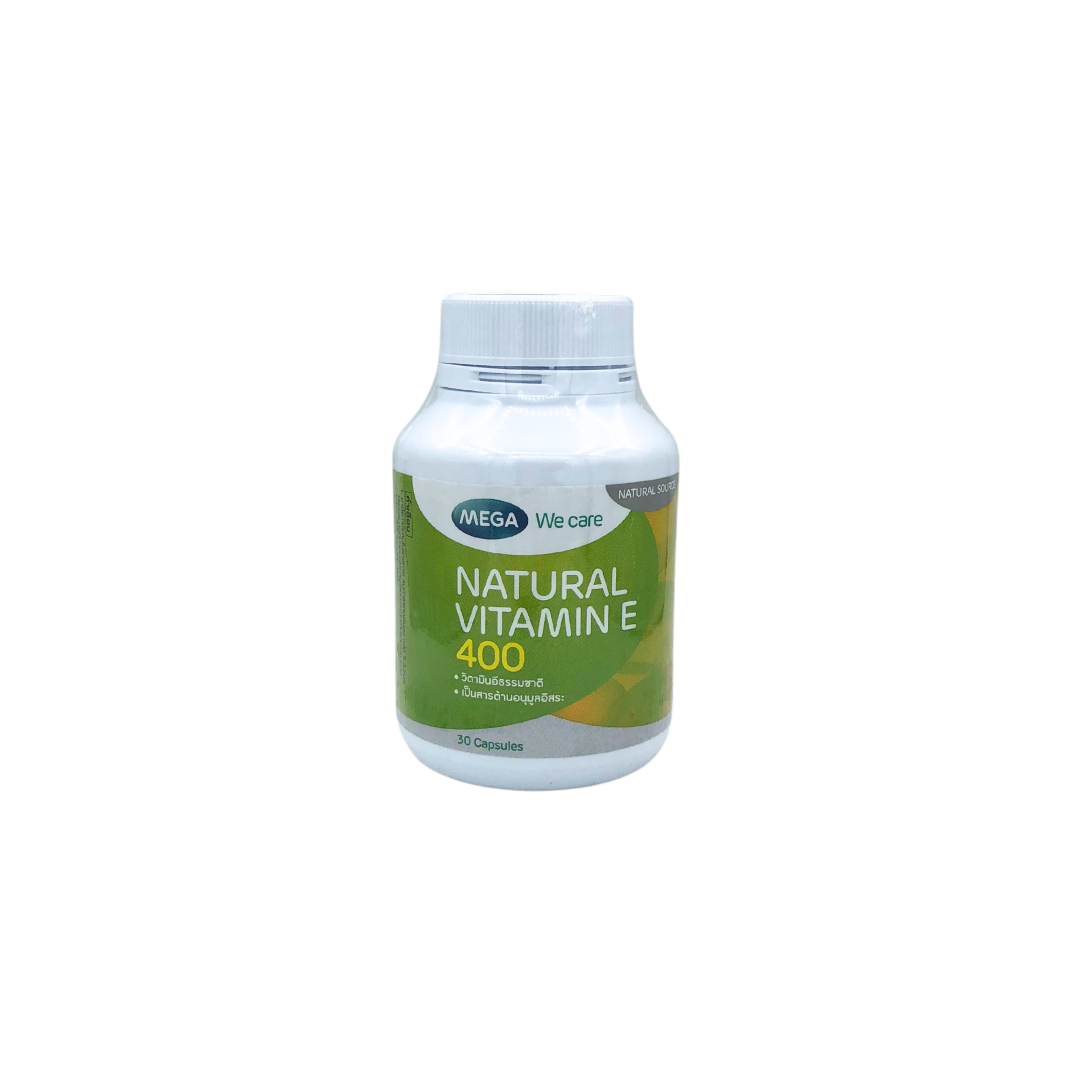 Mega Natural vitamin E 400 IU 30's