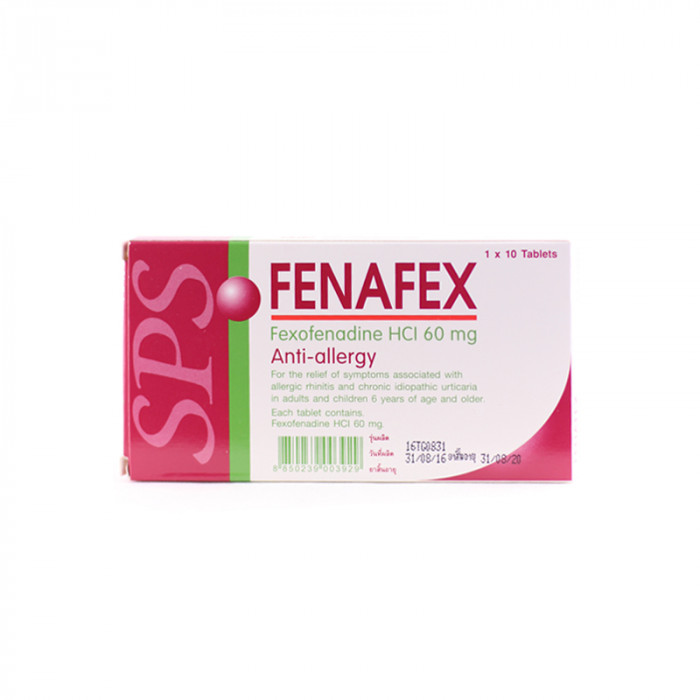 FENAFEX 60 mg (แผง)
