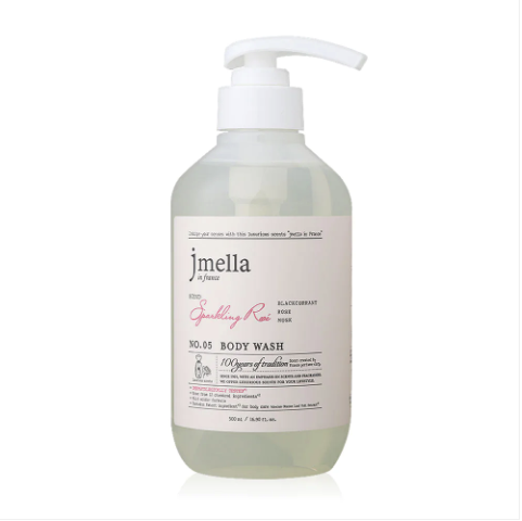 JMELLA Body Wash 500ml. (กลิ่น Sparkling Rose)