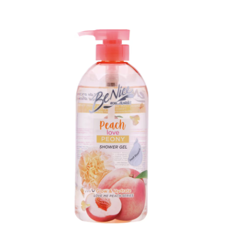 BENICE Peach Love Peony Shower Gel 450 ml.