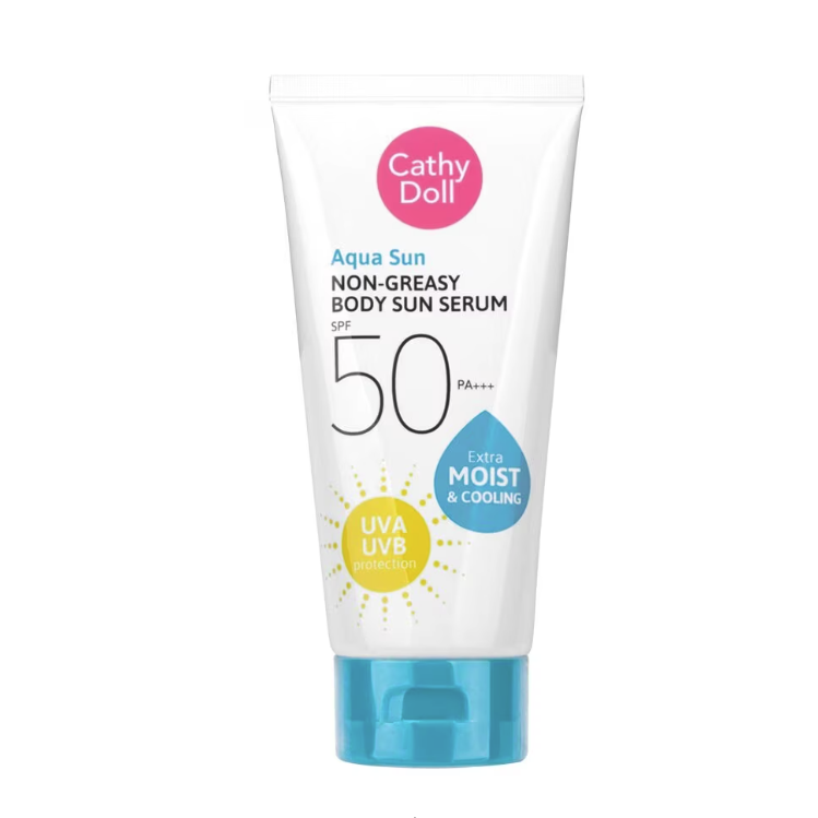 Cathy Doll Aqua Sun Non Greasy Body Sun Serum Spf50Pa+++ 138 ml.