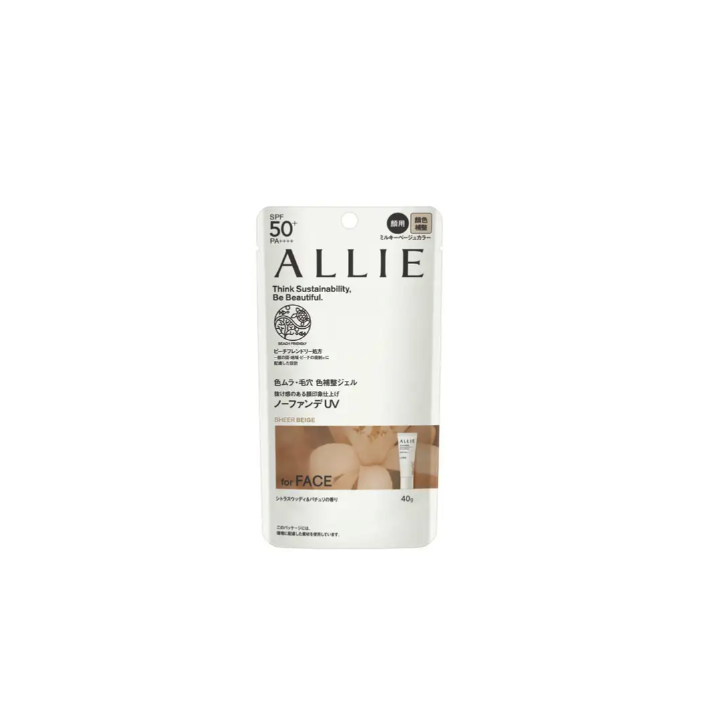 ALLIE ผลิตภัณฑ์ป้องกันแสงแดด Chrono Beauty Color Tuning UV 40g.#03 Sheer Beige