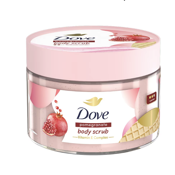 DOVE Pomegrante Body Scrub 280g.