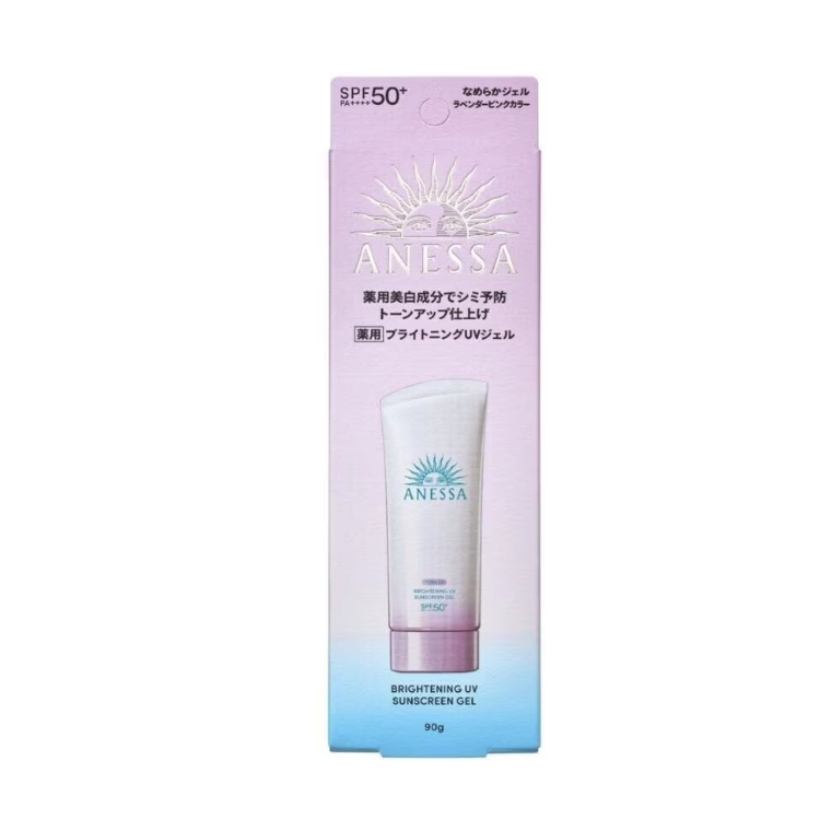 Anessa Brightening UV Sunscreen Gel N SPF50+pa++++ 90g.# Tone Up
