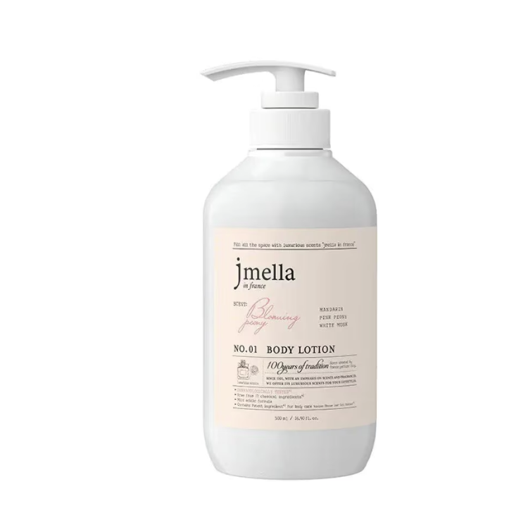 Jmella โลชั่นบำรุงผิวกาย in France Blooming Peony Body Lotion 500 ml.