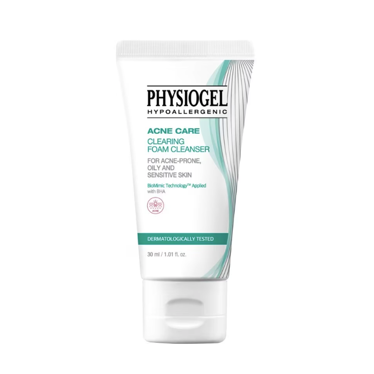 Physiogel Acne Care Cleanring Foam Cleanser 30 ml.