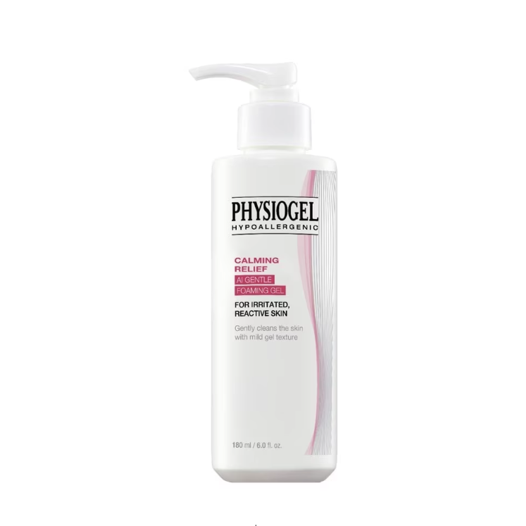 Physiogel Red Soothing AI Gentle Foaming Gel 180 ml.