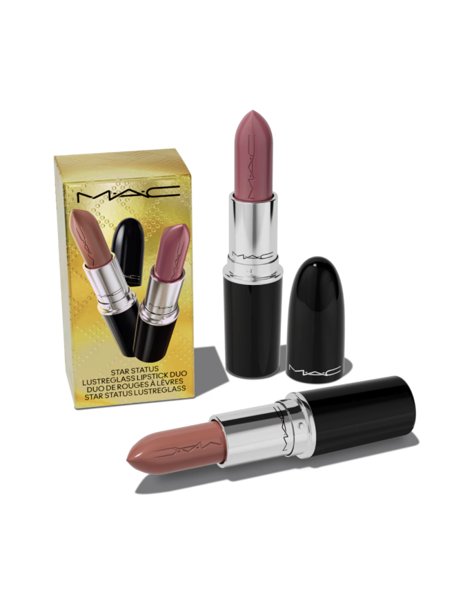 MAC Star Status Lustreglass Lipstick Duo (Holiday Limited Edition)