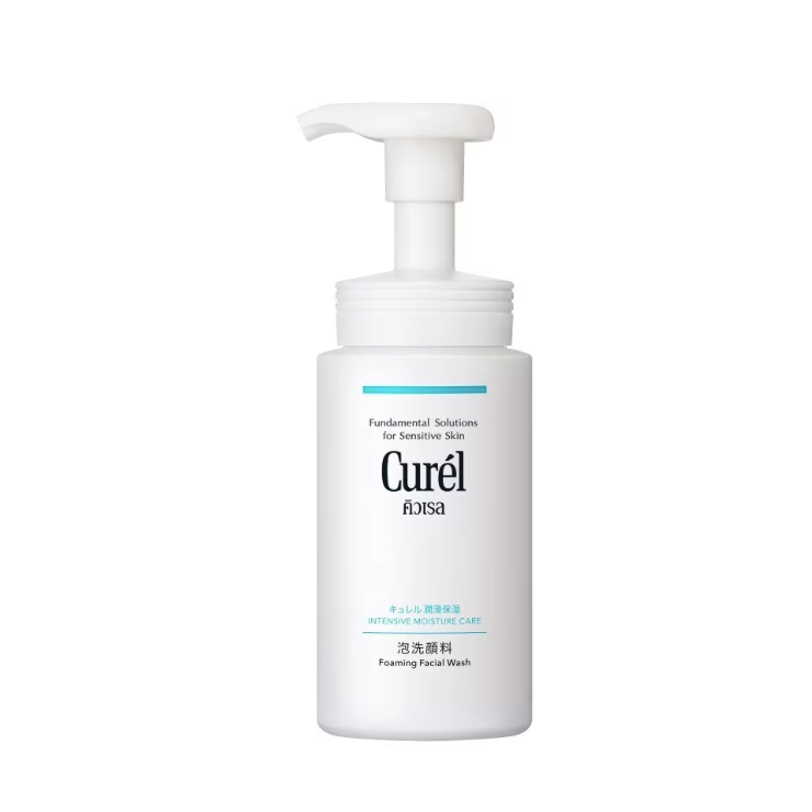 Curel Intensive Moisture Care Foaming Facial Wash 150ml.