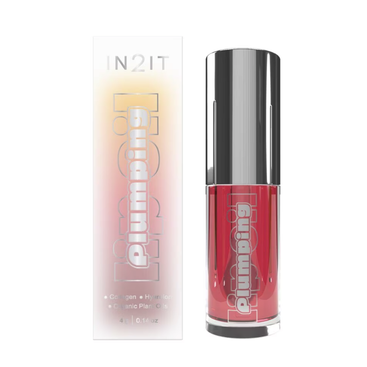 IN 2 IT Plumping Lip Oil 4g. สี LO02 Peony
