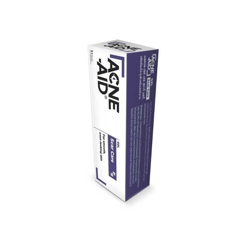 Acne Aid เจลลดรอยแผลเป็นจากสิว Gel Scar Care 10g.