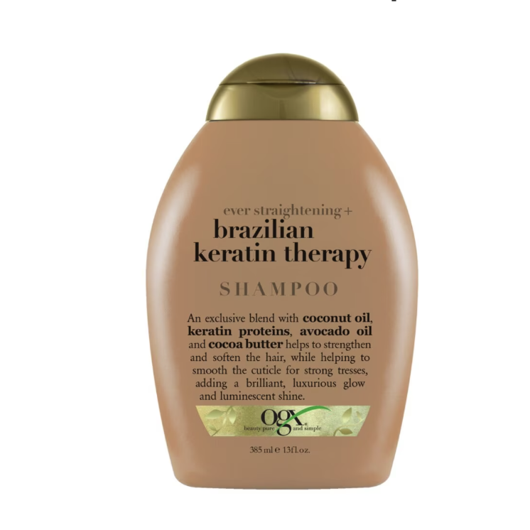 OGX Ever Straightening+Brazilian Keratin Therapy Shampoo 385 ml.