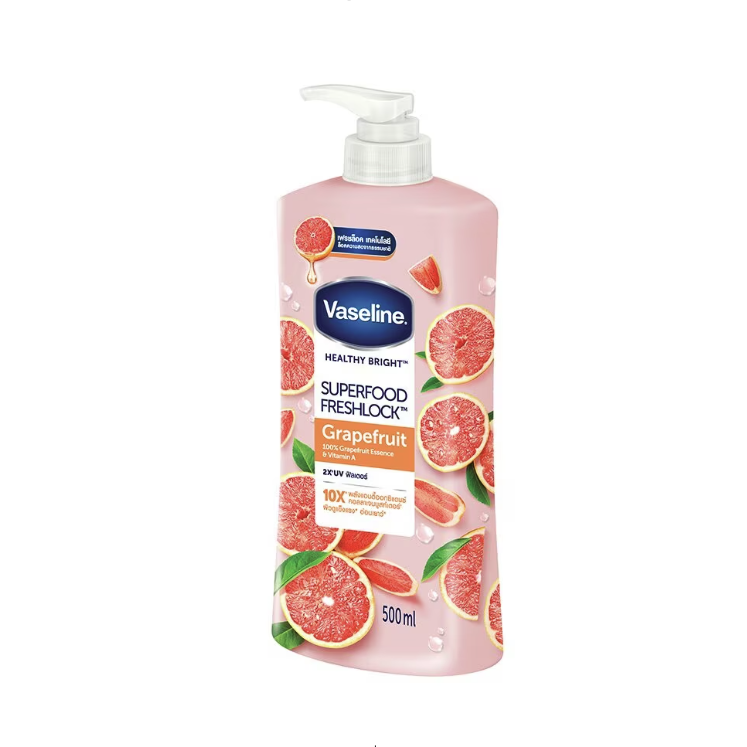 Vaseline Healthy Bright Superfood Freshlock Grapefruit 500 ml.