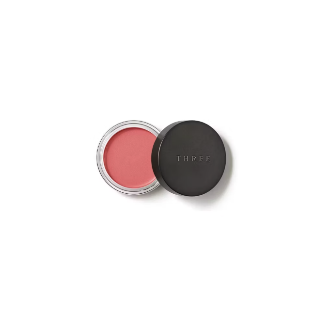 THREE Glam Tone Color Custard Eye Shadow Face Color Lip color Blusher Eye brow 5g.#02