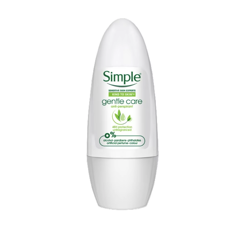 Simple โรลออน Kind To Skin Gentle Care Anti Perspirant 45 ml.