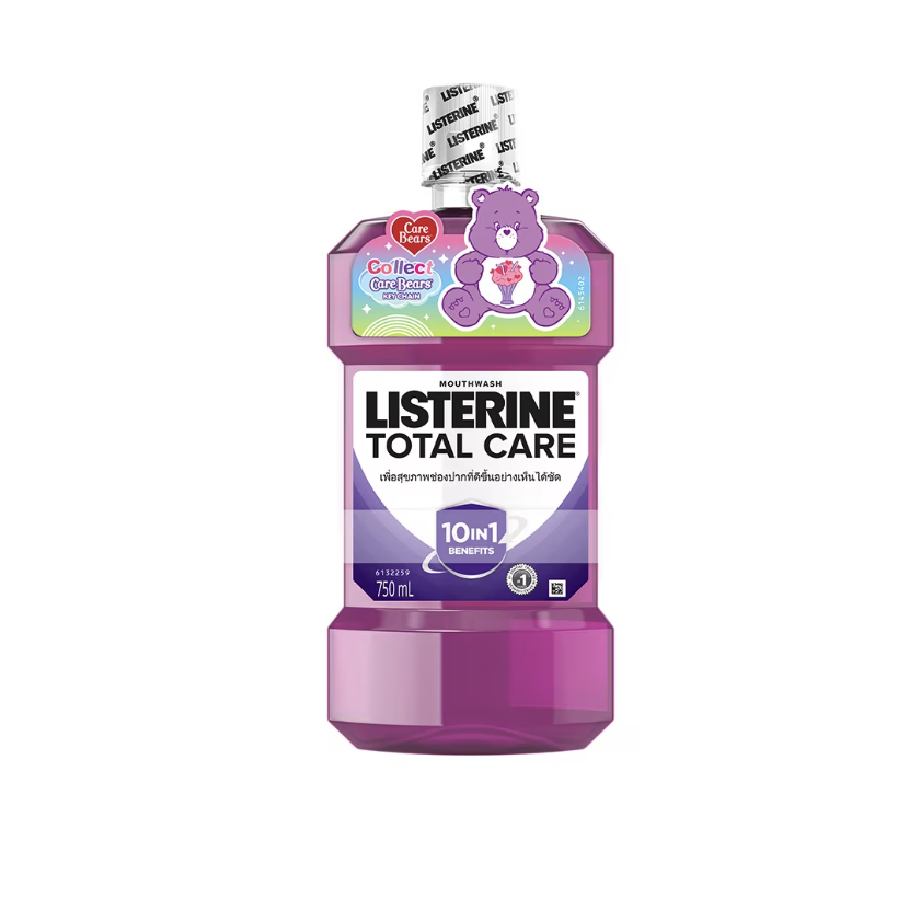 LISTERINE น้ำยาบ้วนปาก (สีม่วง) Total Care 750 ml.