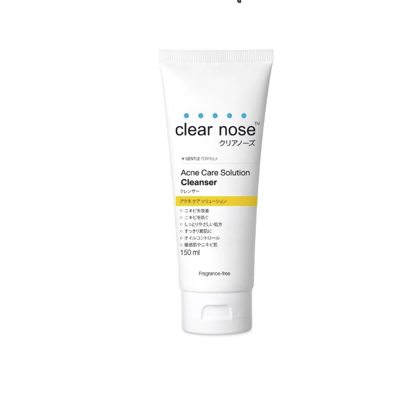Clear Nose โฟมล้างหน้า Facial Acne Care Solution Cleanser 150 ml.