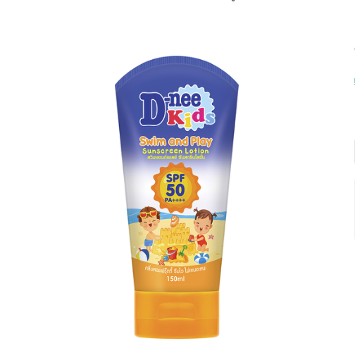 D-Nee Kid Swim and Play Sunscreen Lotion Spf 50pa++++ 150 ml.