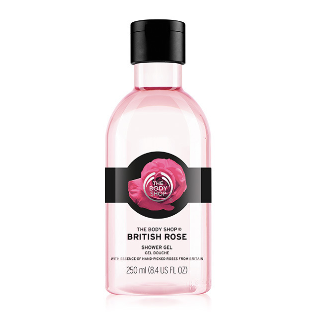 The Body Shop British Rose Shower Gel 250 ml.