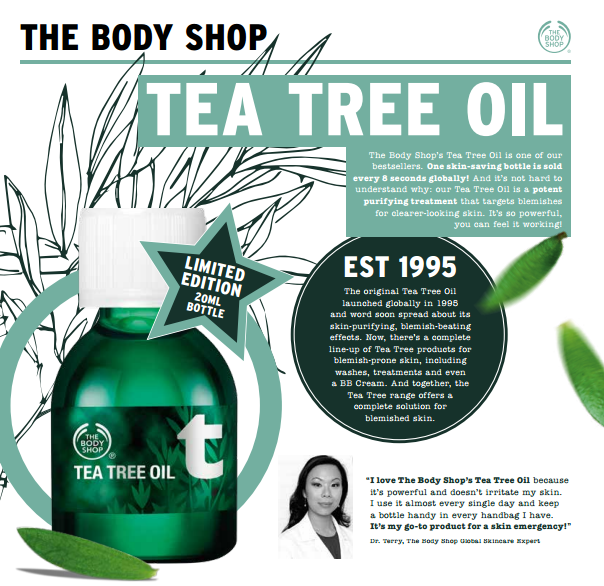 The Body Shop Tea Tree Oil 20 ml.