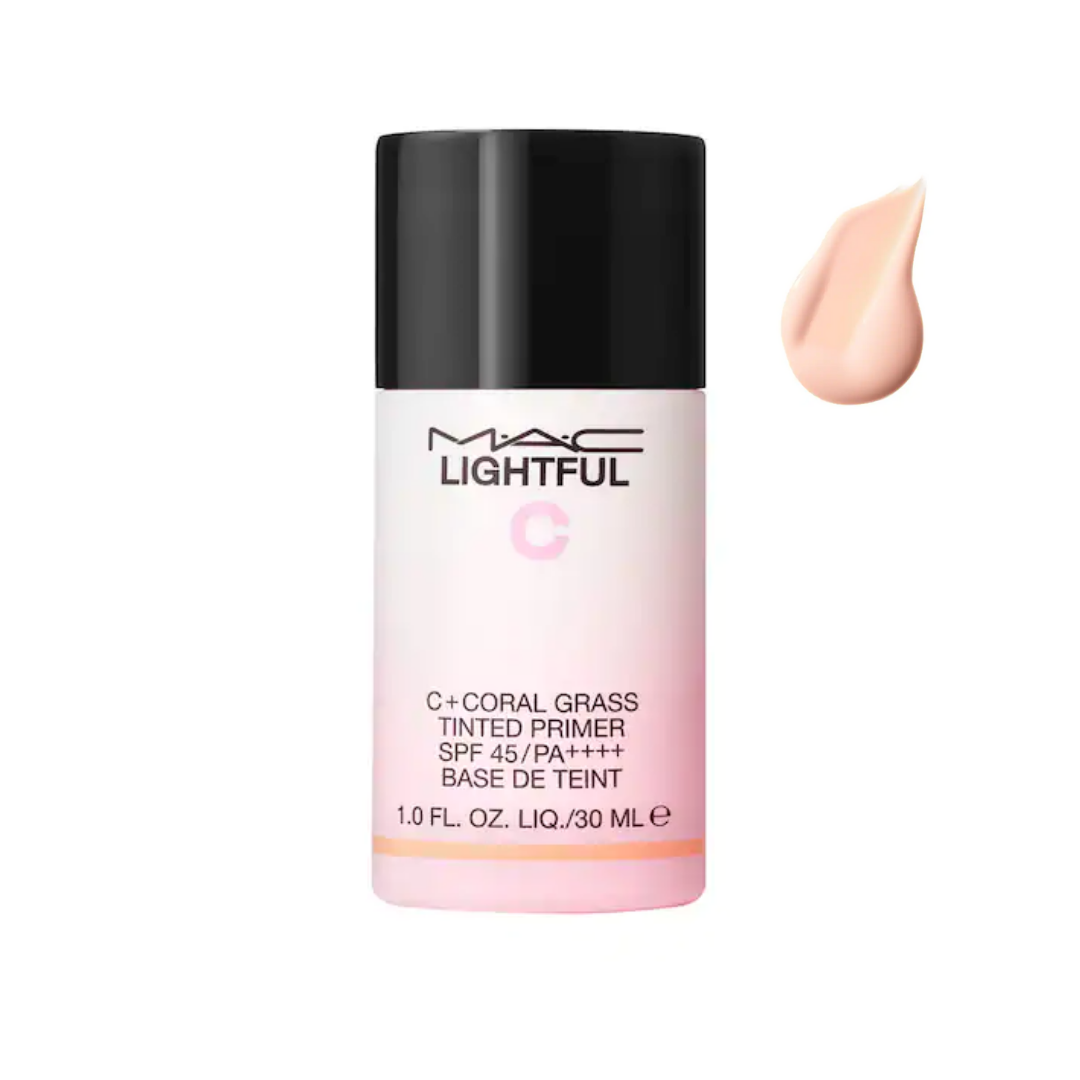 MAC Lightful C+ Coral Grass Tinted Primer SPF 45/PA++++ Base De Teint 30 ml.