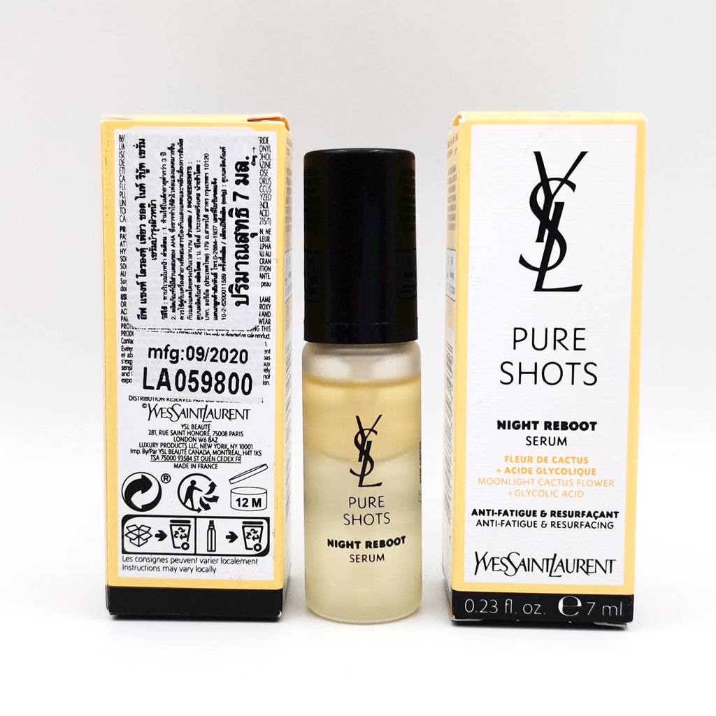 YSL Pure Shot Night Reboot Serum 7 ml.