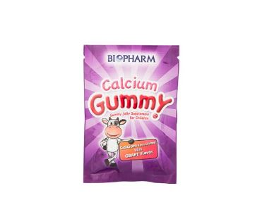 Biopharm Vitamin Gummy calcium gummy สีม่วง 24 g.