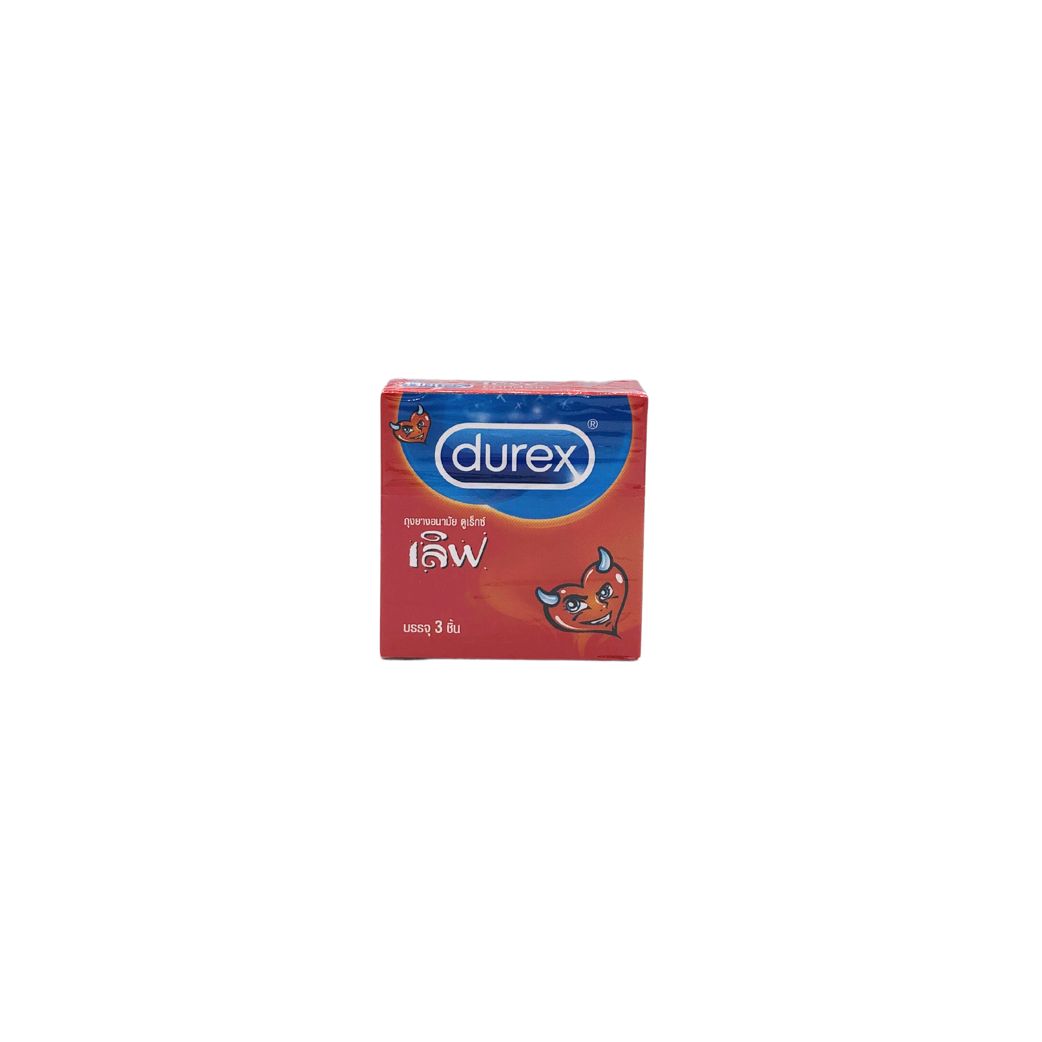 Durex love 3ชิ้น (1ห่อ)