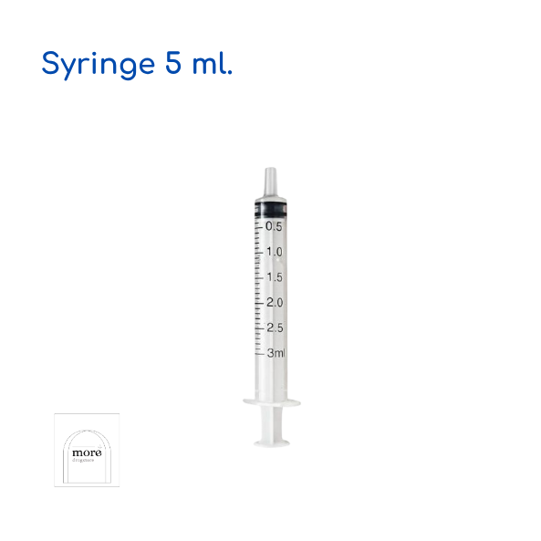 NIPRO disposable syringe 5 ml.