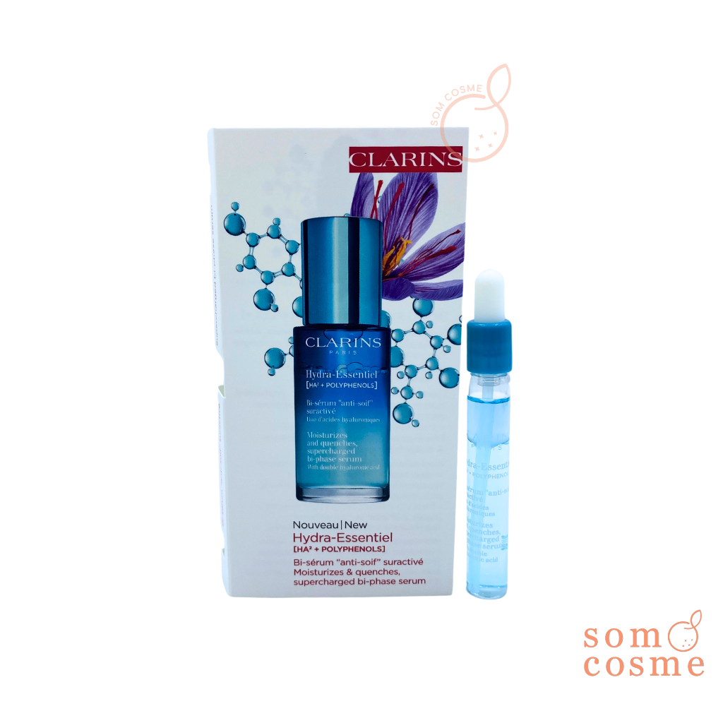 CLARINS Hydra Essentiel Moisturizes and Quenches Supercharged bi-phase Serum 3.5 ml.