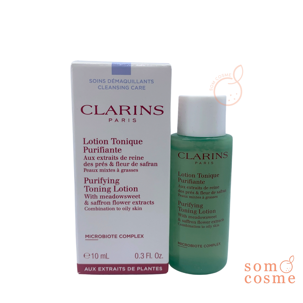 Clarins Purifying Toning Lotion 10 ml. (Combination to Oily Skin)