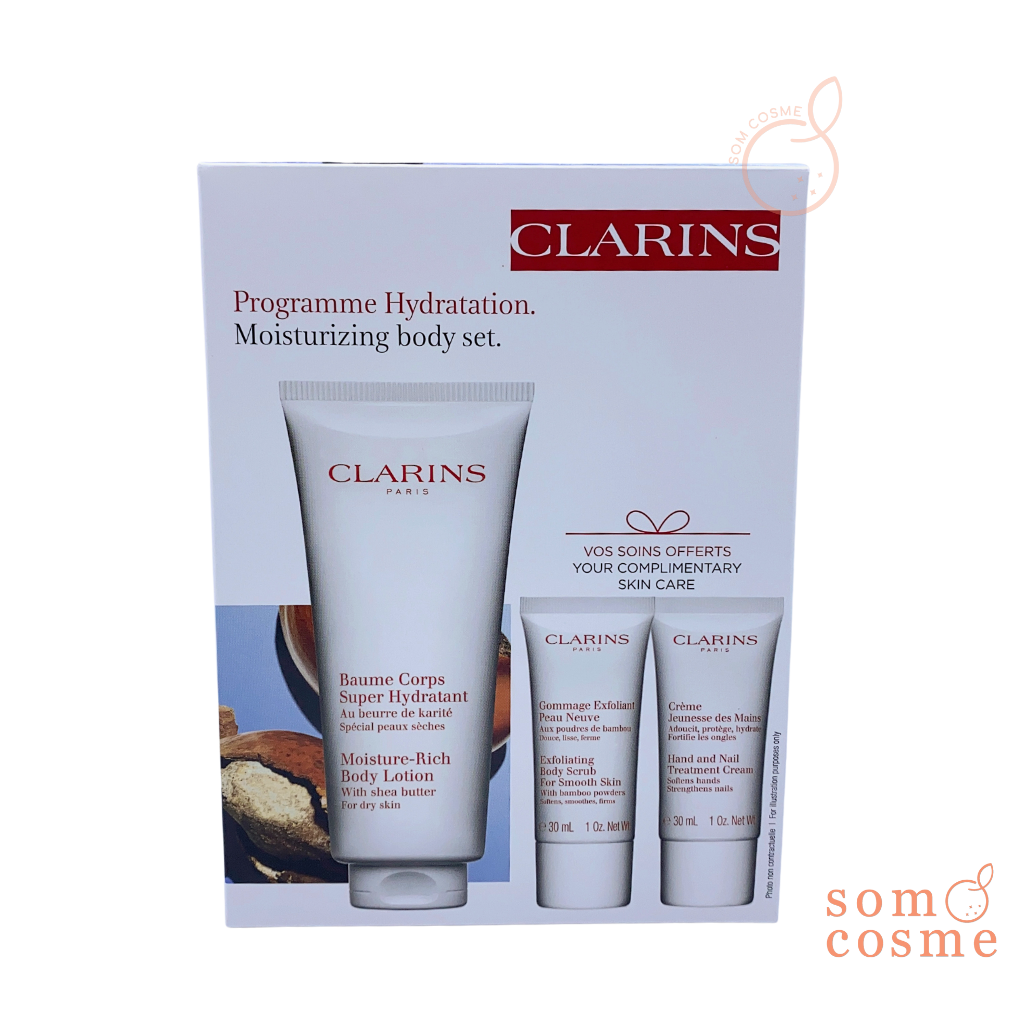CLARINS Moisturizing body Set (Moisture-Rich Body Lotion)