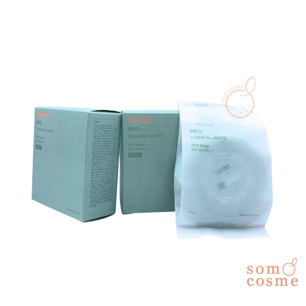 LANEIGE Neo Cushion Matte 23N1 Sand Spf 46PA++ 15g.(Refill)