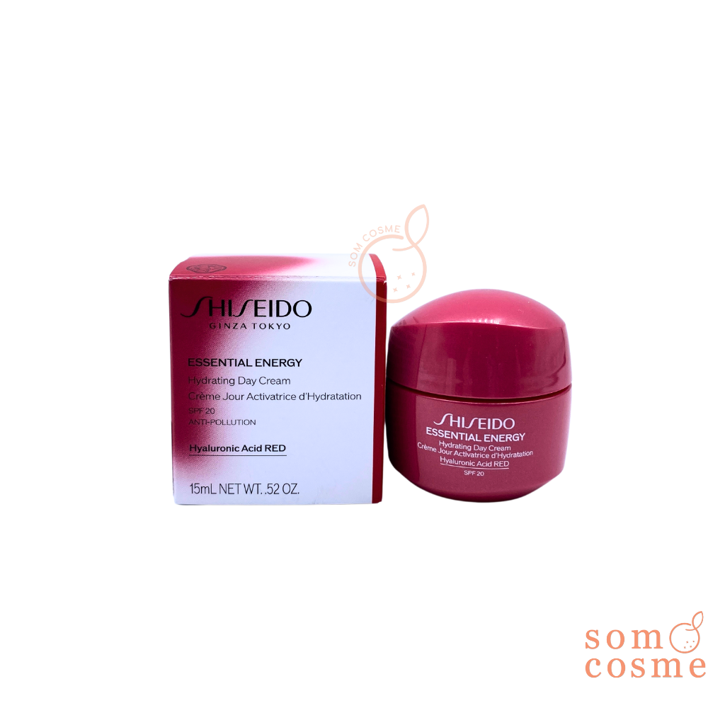 shiseido essential energy hydrating day cream 15ml.