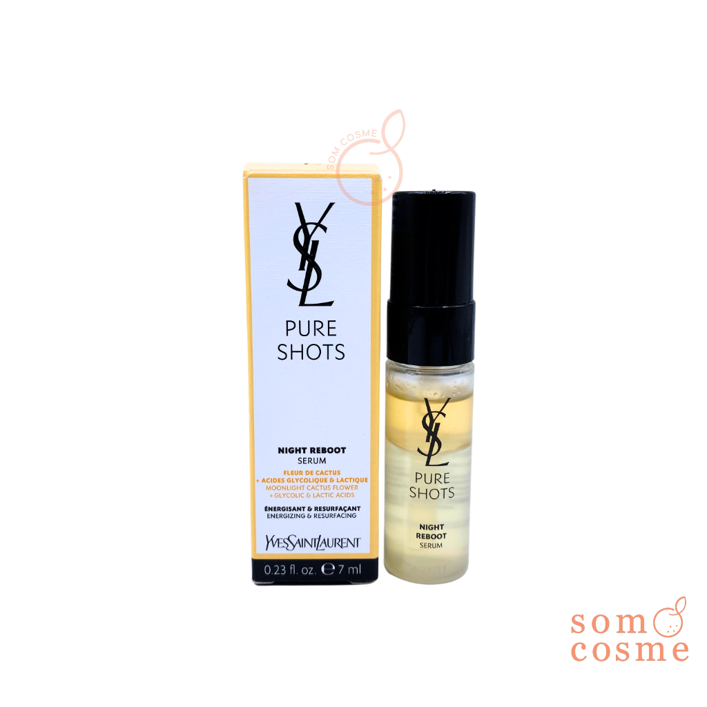 YSL เซรั่มบำรุงผิว Pure Shots Night Reboot Serum 7 ml.