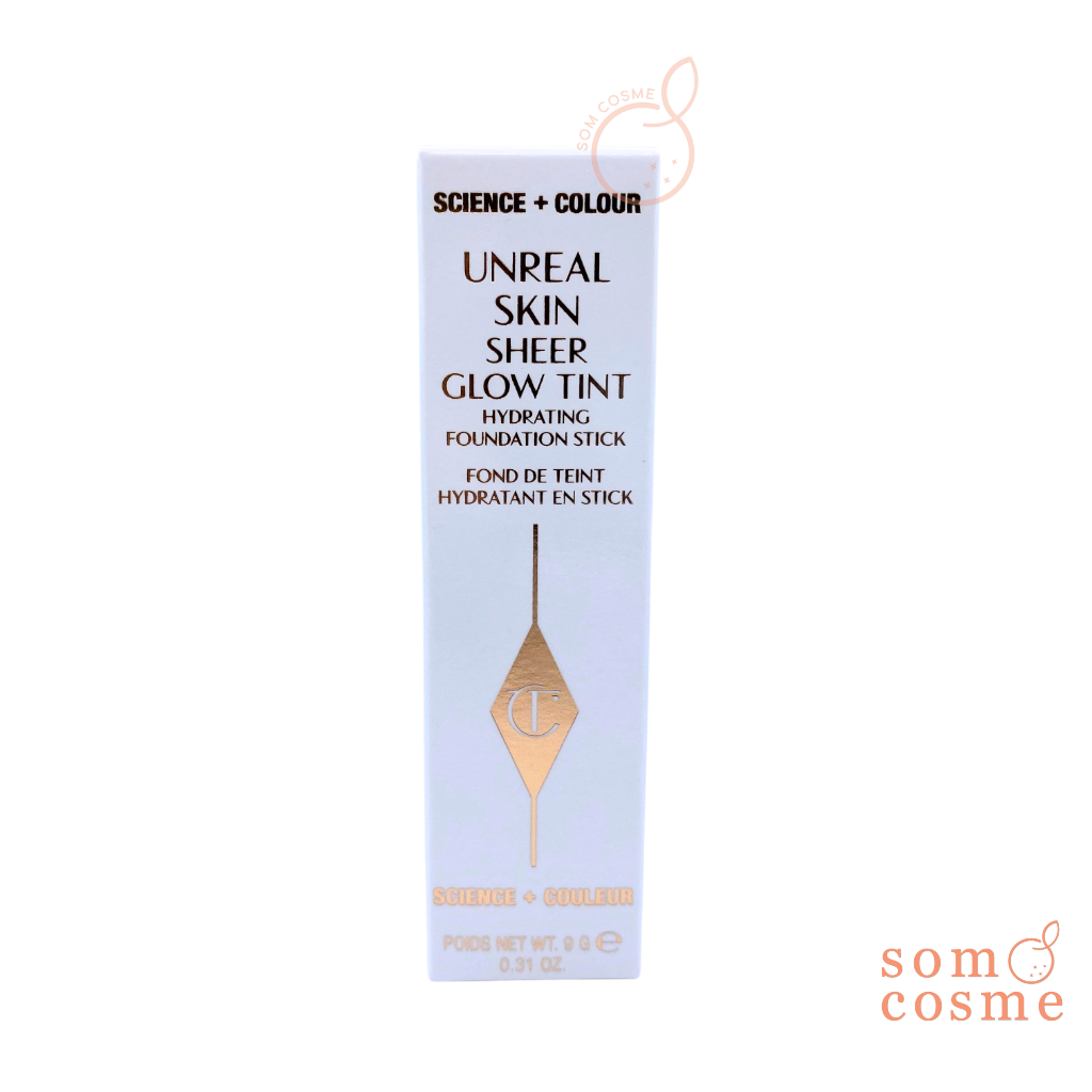 Charlotte Tilbury รองพื้น Unreal Skin Sheer Glow Tint Hydrating Foundation Stick 9g.# สี : 2 Fair