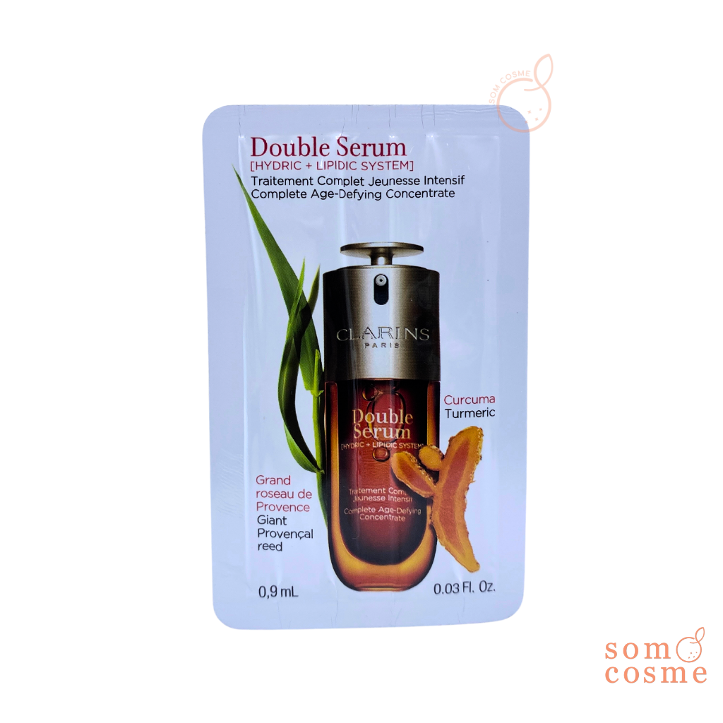CLARINS Double Serum Complete Age Defying Concentrate 0.9 ml.(แบบซอง) 1 ชิ้น
