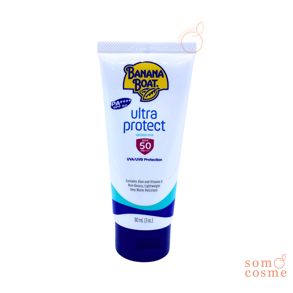 Banana Boat Ultra Protect Sunscreen Lotion Spf50 pa++++ 90 ml.