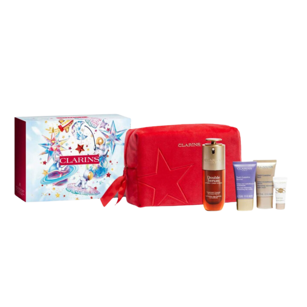 CLARINS ชุดเซ็ตเซรั่ม Double Serum & Nutri Lumiere Collection