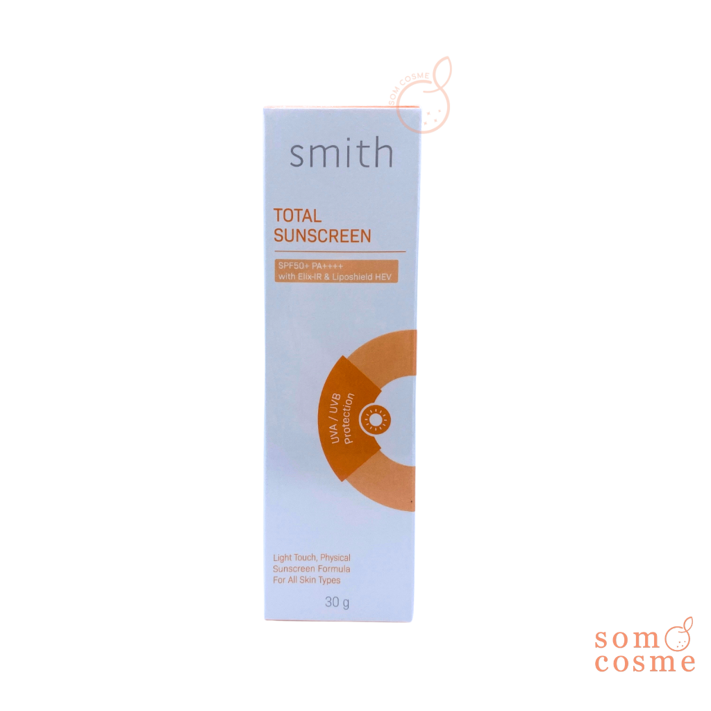 Smith Total Sunscreen SPF50+PA+++ 30 g (แพ็คเกจใหม่)
