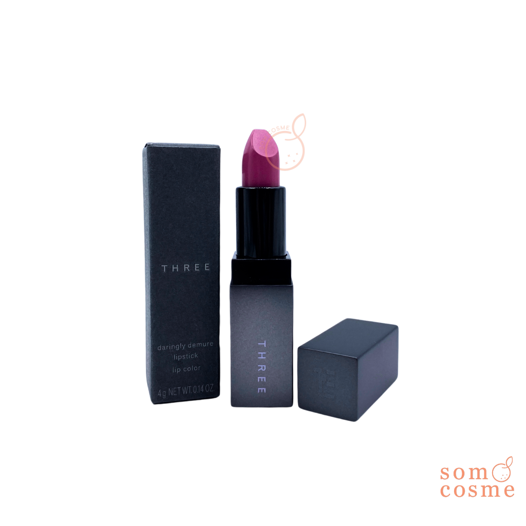 THREE Daringly Demure Lipstick 4g. สี demure 06