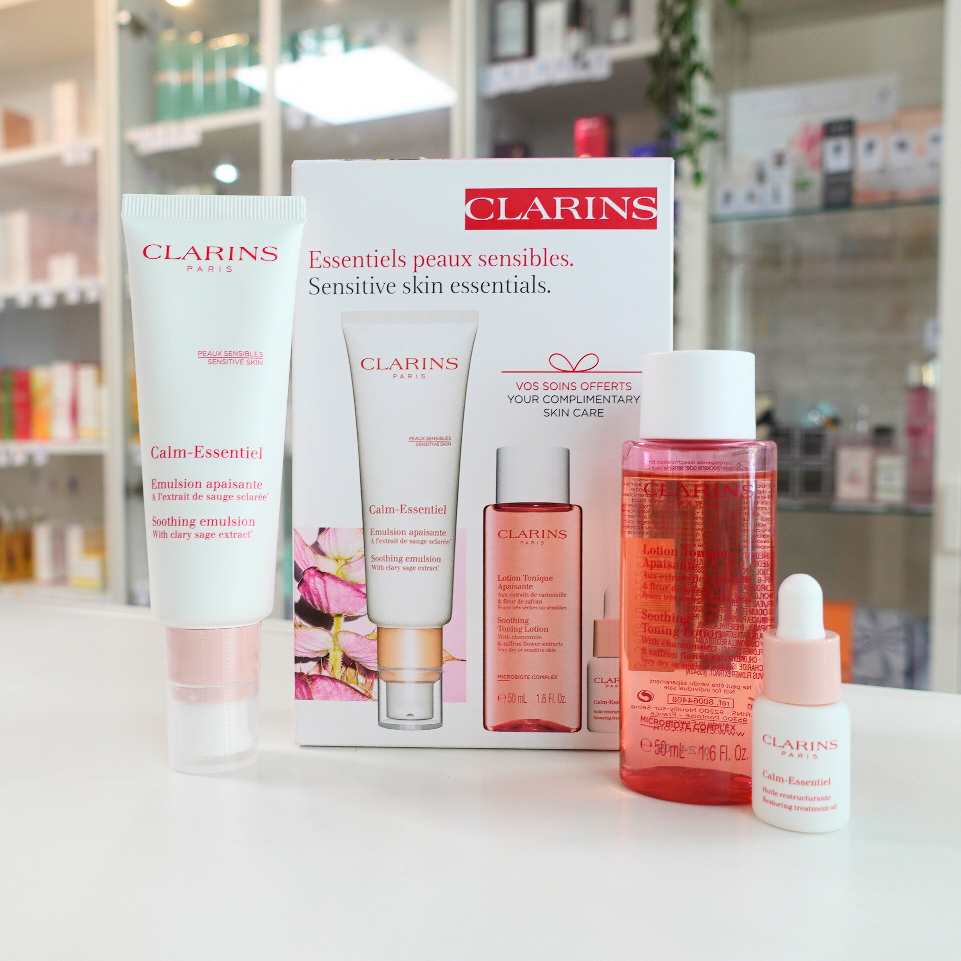 Clarins Sensitive skin essentials SET