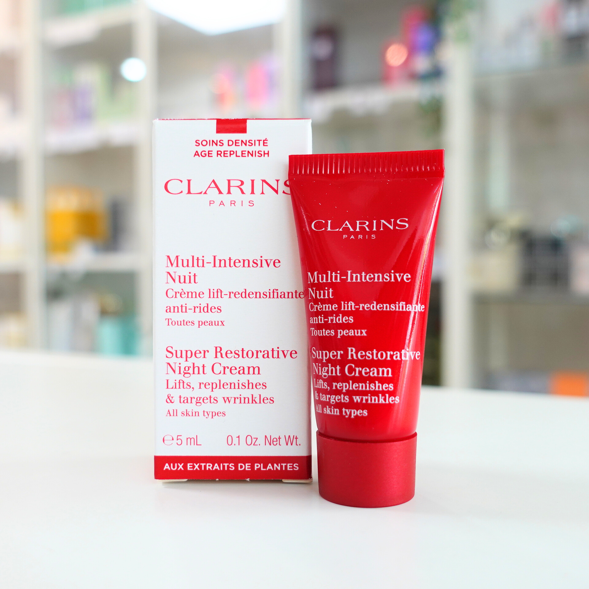 CLARINS Super Restorative Night Cream 5 ml. (All Skin Types)