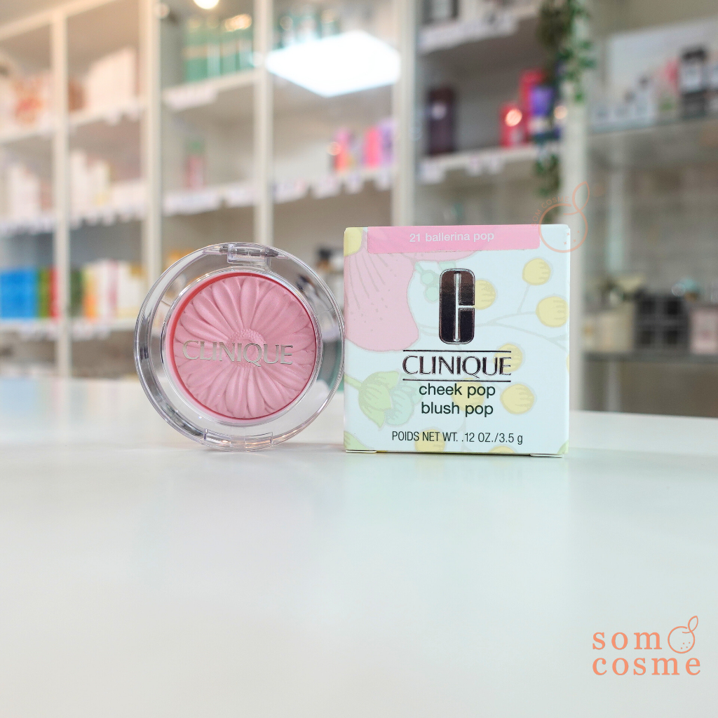 CLINIQUE บลัชออน Cheek Pop Blush Pop 3.5g.# 21 Ballerina Pop