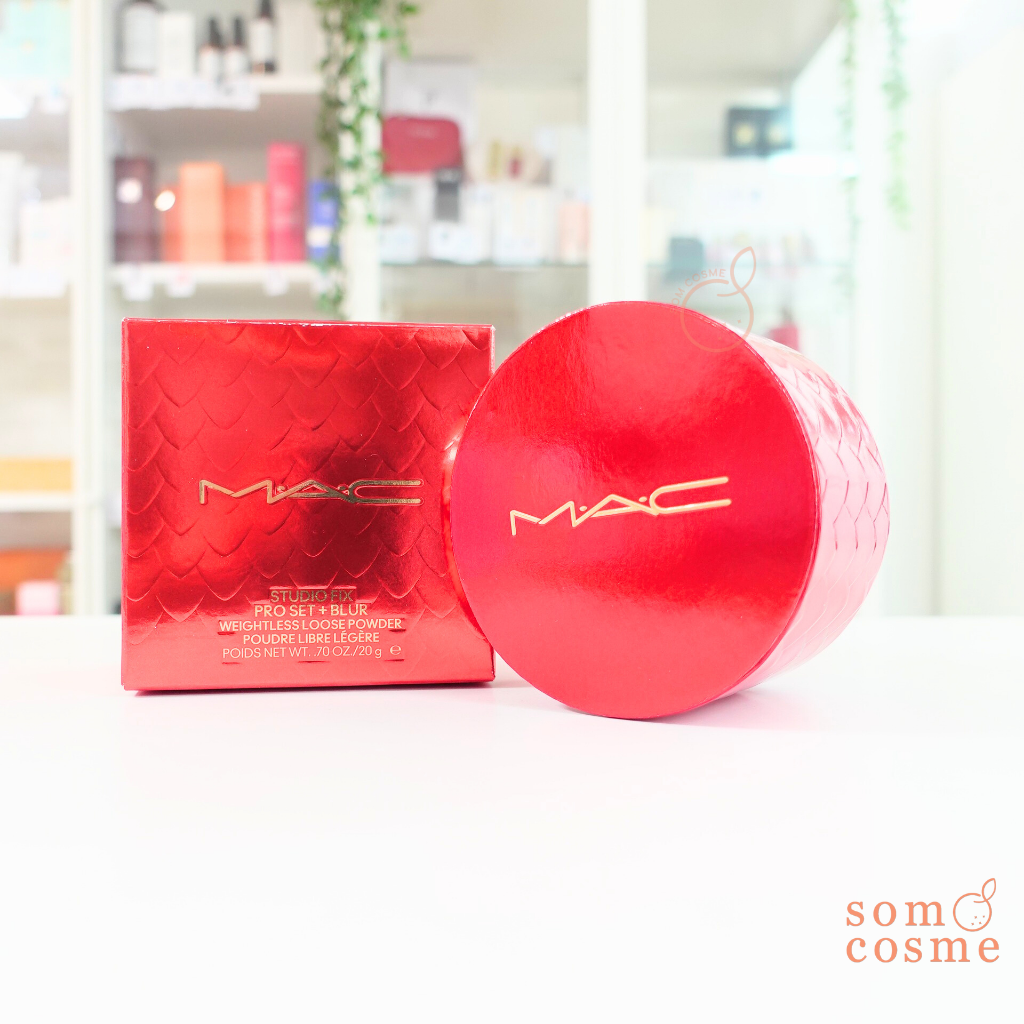 MAC แป้งฝุ่น Studio Fix Pro Set + Blur Weightless Loose Powder 20g. สี translucent